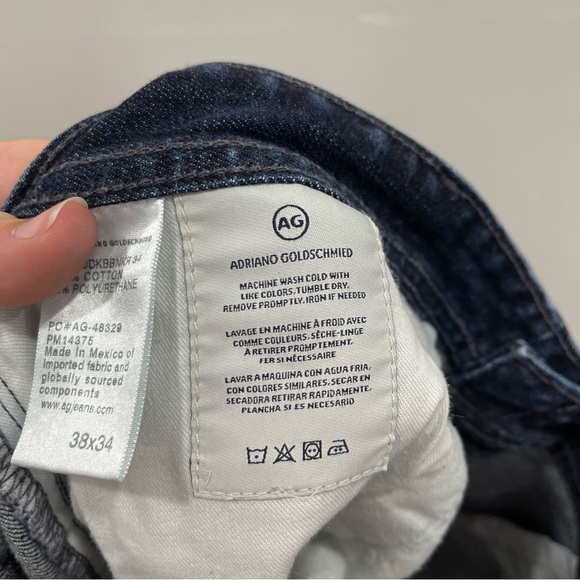 AG Adriano Goldschmied The Graduate Jeans Men’s 34 Dark Wash - Picture 10 of 11